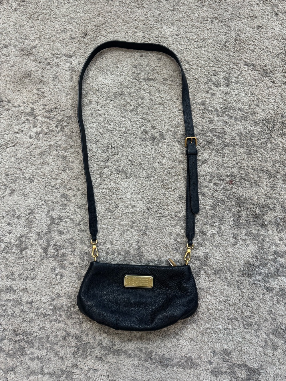Marc by Marc Jacobs Standard Supply Black Leather Crossbody Bag